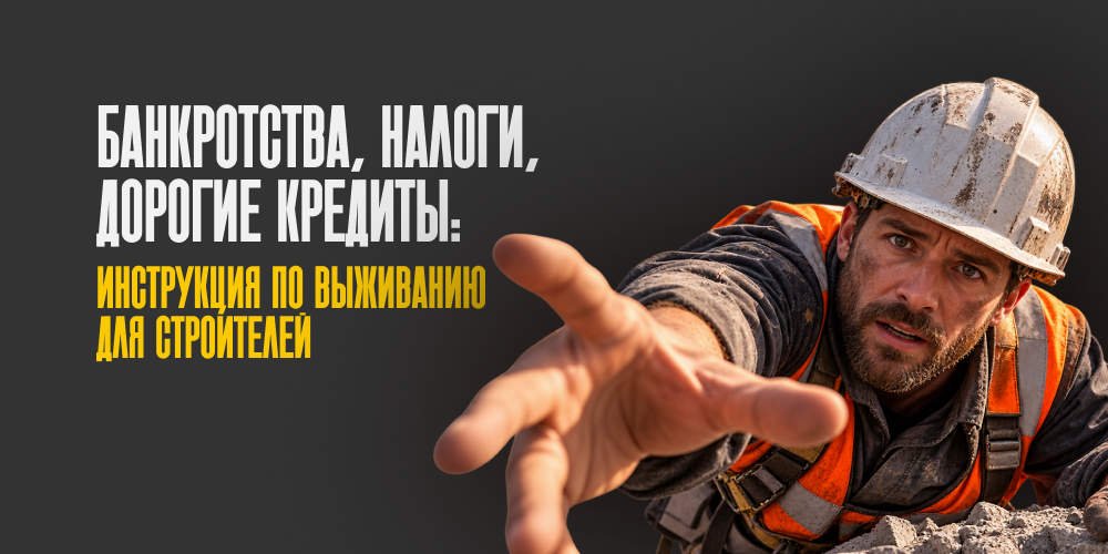 Банкротства, налоги и дорогие кредиты: инструкция по выживанию для строителей